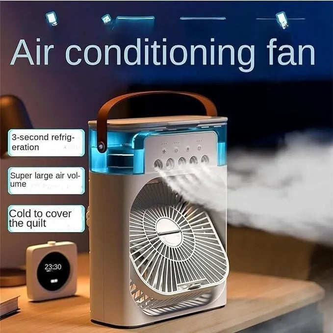 Cooling Fan with Ice
