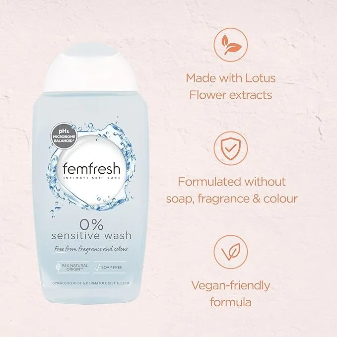 Femfresh - 0% Sensitive Intimate Wash